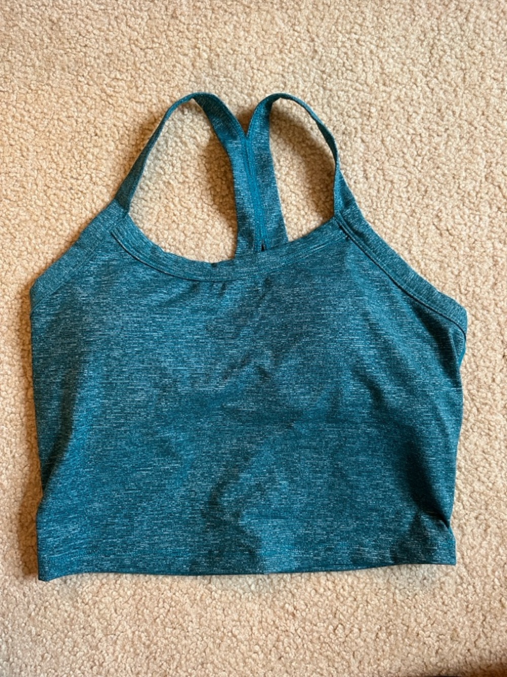 Born Primitive Your New Favorite Sports Bra in Heathered Aquastone